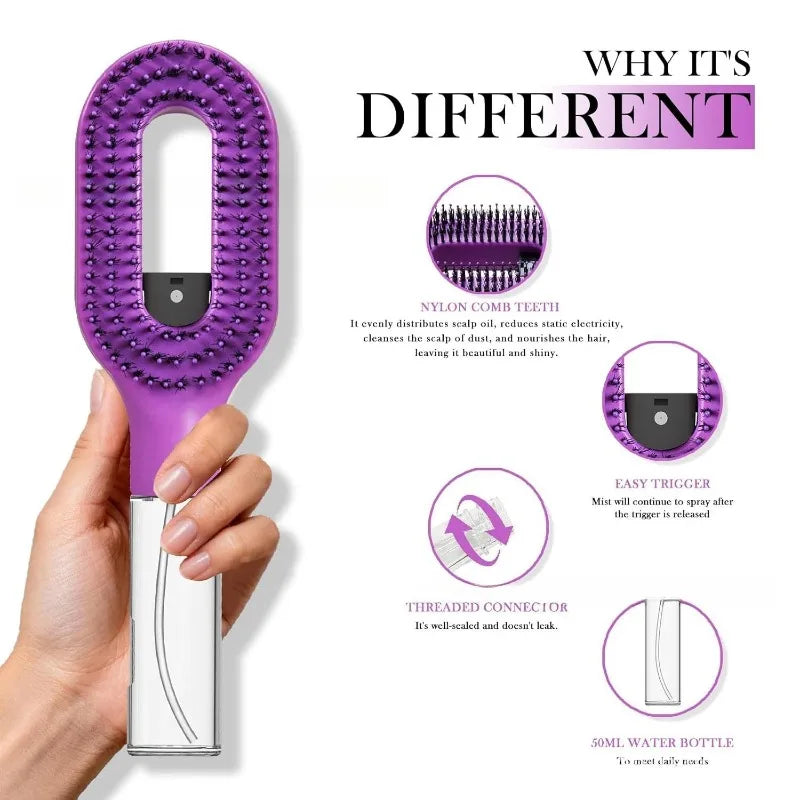 2-in-1 Spray Comb – Perfect Hair in Seconds